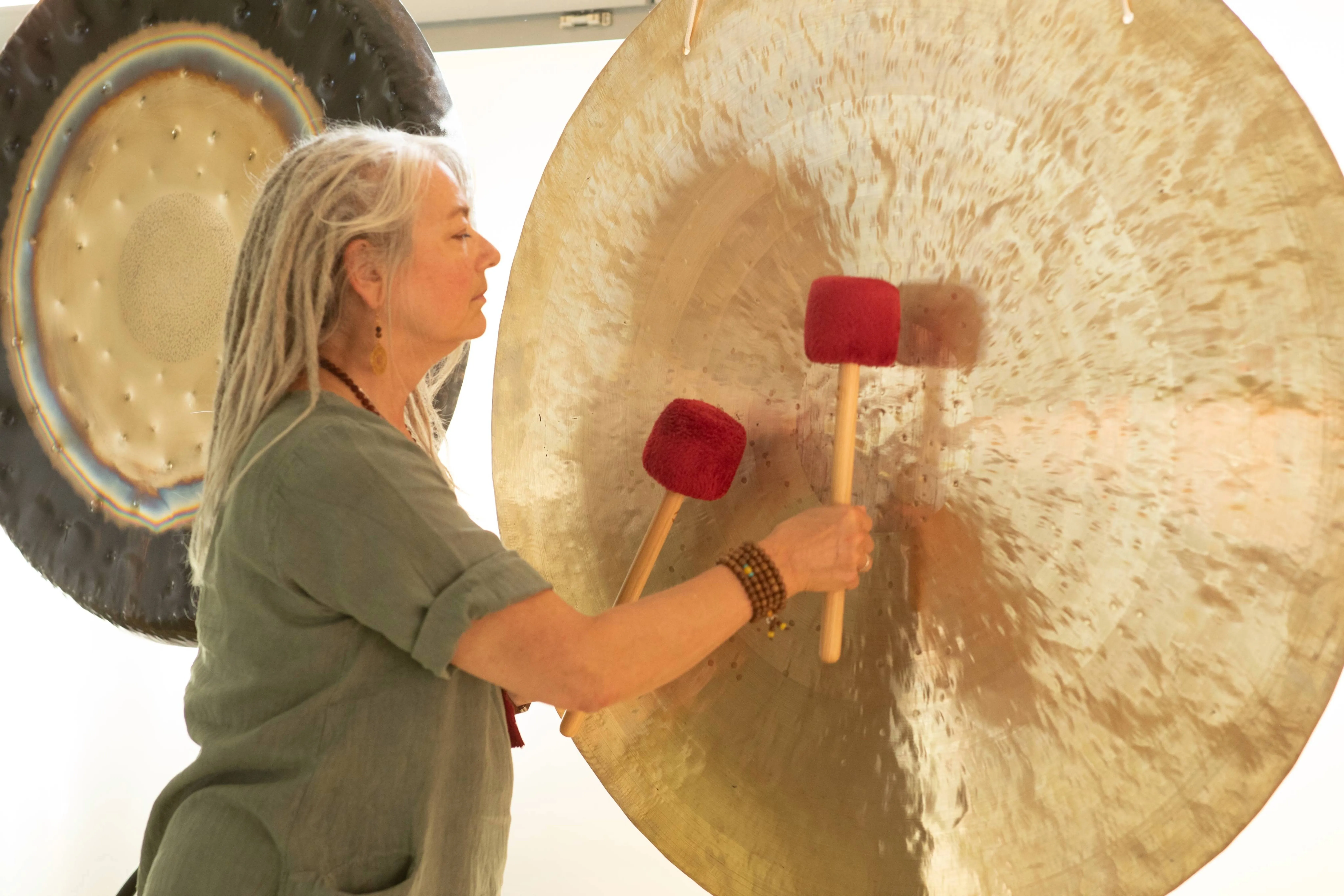 Gong im YogaRaum Ahrensburg