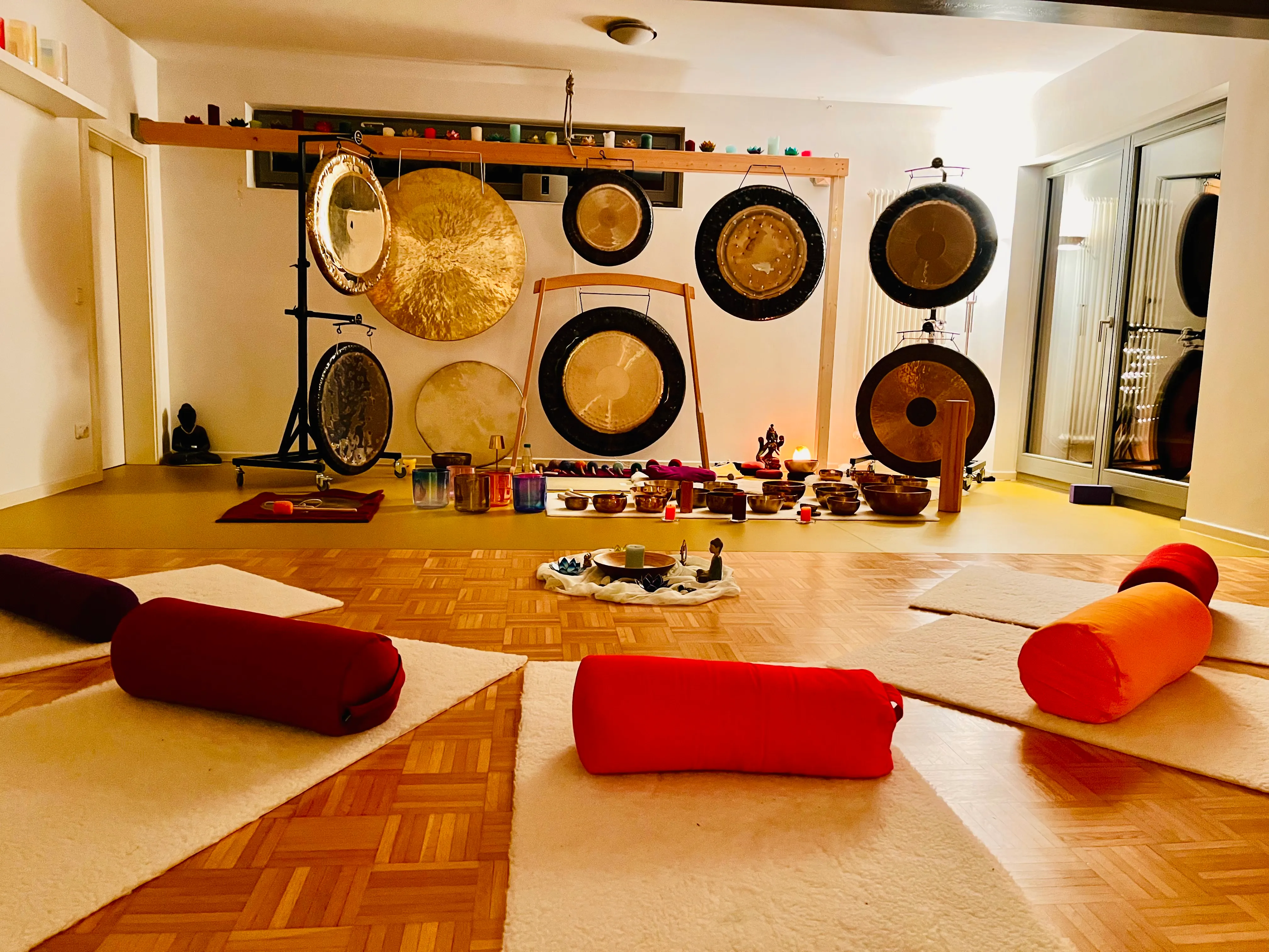 Gong im YogaRaum Ahrensburg