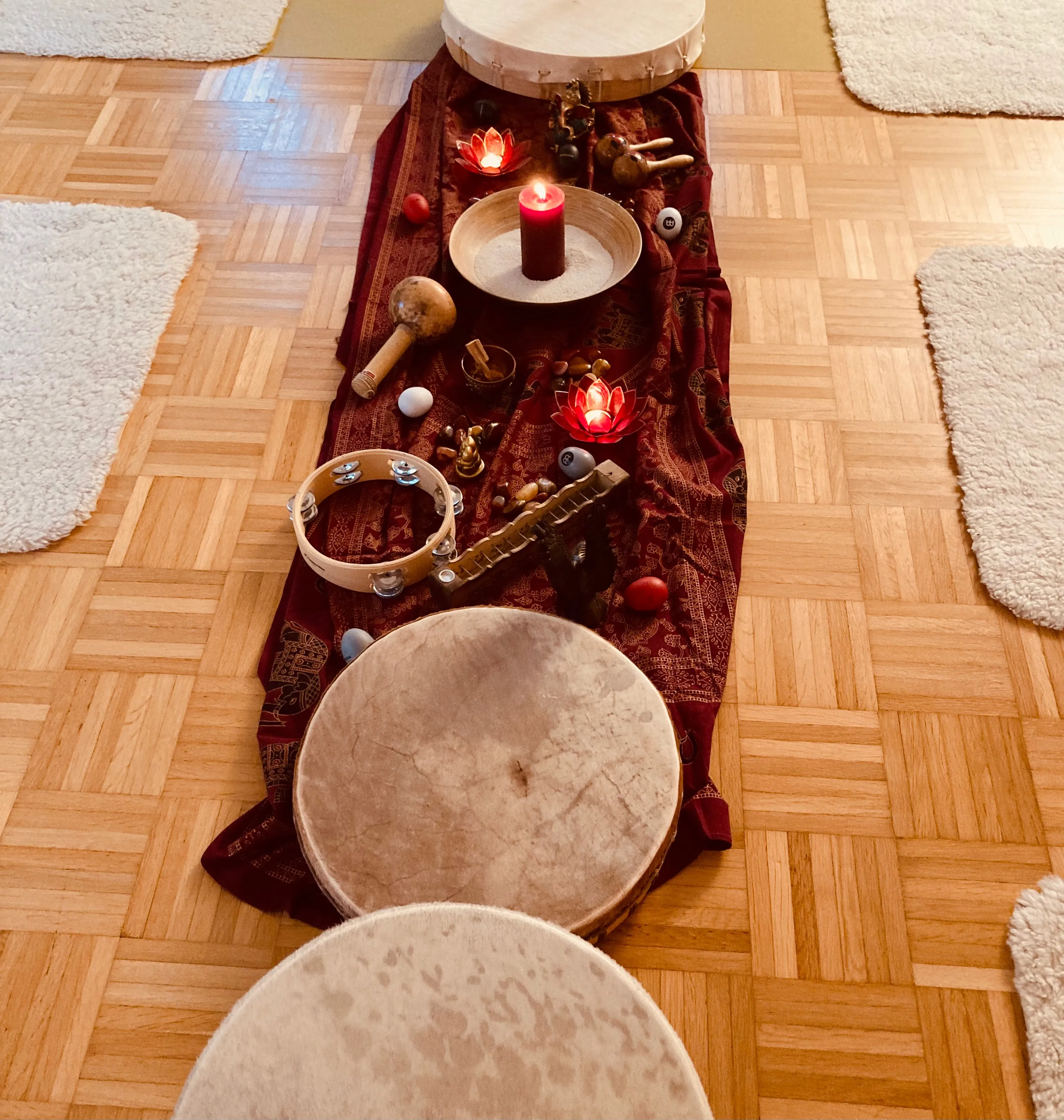 Trommel im YogaRaum